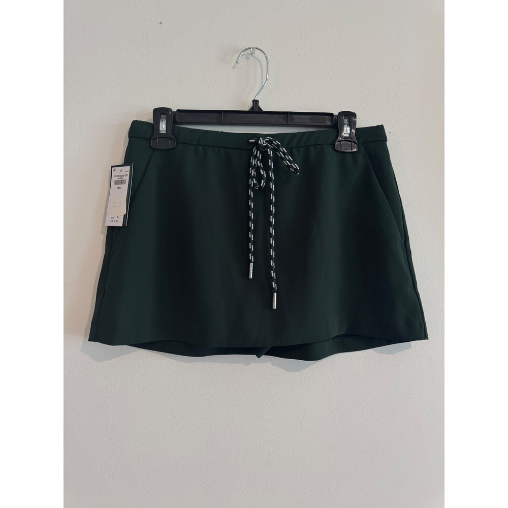 Abercrombie Danzy Design Studio Skort Womens Small Green Drawstring Pockets